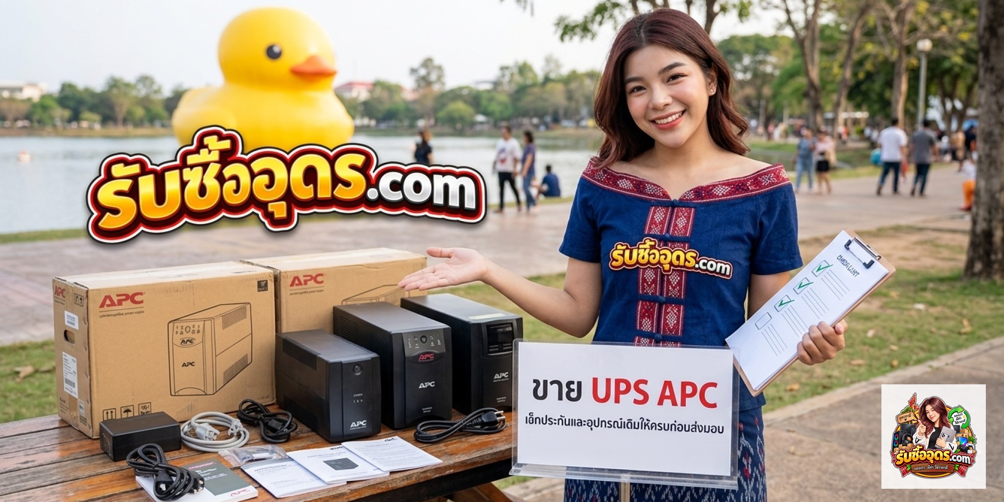 บริการรับซื้อและขาย UPS APC มือสอง สภาพดี ตรวจสอบอุปกรณ์ครบถ้วน อุดรธานี